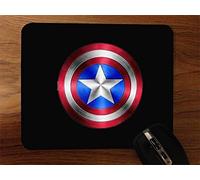 Captain America Shield Desktop Mouse Pad
