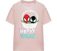 Captain America - T-shirt Homme/Femme Unie TV17003 (XXL) (Rose)