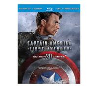 Captain America : The First Avenger - Combo Blu-Ray 3d + Blu-Ray + Dvd + Copie Digitale