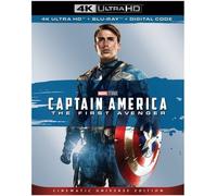 Captain America: The First Avenger [Ultra Hd] With Blu-Ray, 4k Mastering, Ac-