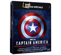 Coffret Captain America – La Trilogie – Blu-ray – Steelbook – Édition Spéciale Fnac