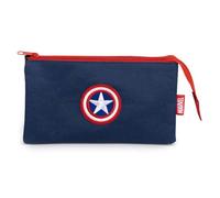 CAPTAIN AMERICA Trousse triple, multicolore