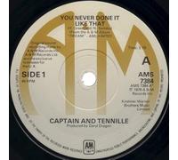 CAPTAIN AND TENNILLE - YOU NEVER DONE IT LIKE THAT 7" (45) UK A&M 1978