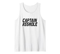 Captain Asshole est drôle pour Votre crétin préféré Débardeur