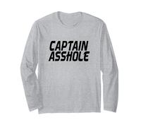 Captain Asshole est drôle pour Votre crétin préféré Manche Longue