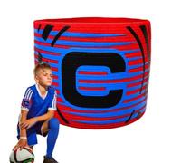Captain Authority: Flaunt your captaincy on the pitch with a football arm | Captain Authority: Flaunt your captaincy on the pitch with a football armband having a conspicuous letter C. Keep others aw