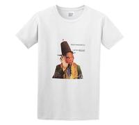 Captain Beefheart & His Magic Band Trout Mask Replica Casual Round Neck T Shirt White L