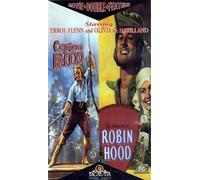 Captain Blood / The Adventures Of Robin Hood [VHS] [Import anglais]