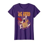 Captain Caveman OG Hero T-Shirt, Femme, Violet, S