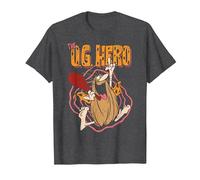 Captain Caveman OG Hero T-Shirt, Homme, Chiné Foncé, 5XL
