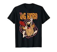 Captain Caveman OG Hero T-Shirt, Homme, Noir, 5XL