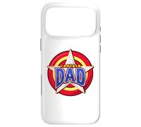 Captain Dad Superhero Coque pour iPhone 17 Pro Max