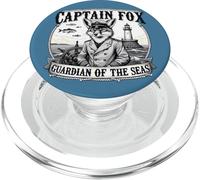 Captain Fox - Aventure Nautique - Gardien des Mers - Animal A PopSockets PopGrip pour MagSafe