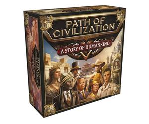 Captain Games, Path of Civilization Jeu de connaisseurs - Jeu de société - 1 à 5 Joueurs - À partir de 14 Ans et Plus - 20 Minutes par Joueur - Allemand - Multicolore