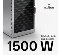 Captain Jerky 160 déshydrateur 1500 W 30-90 °C minuterie 24 h inox