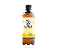 Captain Kombucha Ananas et pêche 1L
