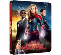 CAPTAIN MARVEL 3D LIMITED EDITION STEELBOOK / LENTICULAR COVER / IMPORT / INCLUDES 2D BLU RAY / REGION FREE