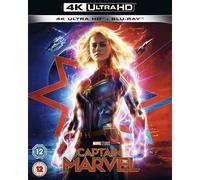 Captain Marvel - 4k Ultra Hd + Blu-Ray Combo - Brie Larson