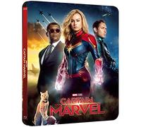 CAPTAIN MARVEL 4K ULTRA HD LIMITED EDITION STEELBOOK / LENTICULAR COVER / IMPORT / INCLUDES BLU RAY / REGION FREE
