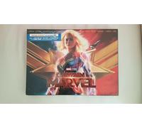 Captain Marvel Coffret Edition Limitée Blu Ray 4k + Blu Ray + Le Comic Book + La Lithographie Captain Marvel