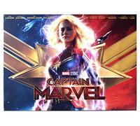 Captain Marvel Coffret Edition Limitée Blu Ray 4k + Blu Ray + Le Comic Book + La Lithographie Captain Marvel