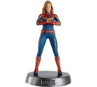 Captain Marvel Figurine à collectionner - Marvel Avengers Statue en métal 10 cm