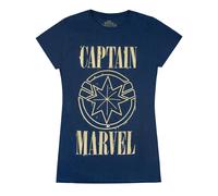 Captain Marvel - T-shirt - Femme (NS5389)