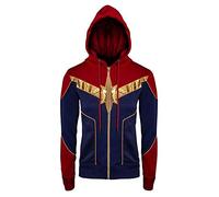 Captain Marvel Zip Up Sweat à capuche Femme - - Large