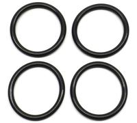 Captain O-Ring Lot de 4 joints toriques de rechange pour bonde d'évier à 3 niveaux, T&S Laiton 010389-45