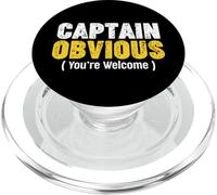 Captain Obvious PopSockets PopGrip pour MagSafe