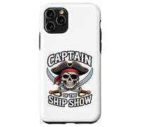 Captain of The Ship Show Funny Pirate Skull Coque pour iPhone 11 Pro