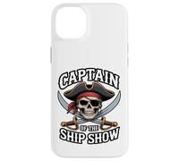 Captain of The Ship Show Funny Pirate Skull Coque pour iPhone 14 Plus