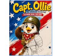 Captain Ollie: The Great American Adventure Coloring Book for Kids