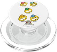 Captain Planet Rings of Power PopSockets PopGrip pour MagSafe