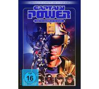 CAPTAIN POWER-DIE KOMPLETTE SERIE - TIM DUNIGAN/PETER MACNEILL/+ 3 DVD NEUF