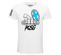 captain tees PQSG/T-Shirt Foot 100% Coton Bio Manches Courtes/Humour Marseillais Anti-Parisien PSG & idée Cadeau Originale Supporter de Marseille (XXL)