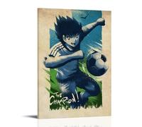 Captain Tsubasa Poster Anime Peinture décorative sur toile Art mural pour salon, chambre à coucher, art mural, impression d'image moderne, décoration de salle familiale, 30 x 45 cm
