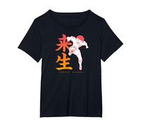 Captain Tsubasa Teppei Kisugi （Nom du Personnage） T-Shirt, Femme Grandes Tailles, Noir, 2X