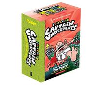 Captain Underpants Full Color Edition Box of 7 Books