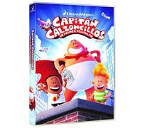 Captain Underpants: The First Epic Movie (CAPITÁN CALZONCILLOS: SU PRIMER PELICULÓN - DVD -, Importé d'Espagne, langues sur les