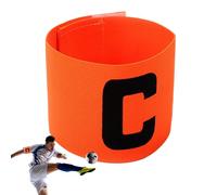 Captain's Armband Soccer - Durable Elastic Arm Strap, Adjustable Football Team Band, Classic Non-Slip C Patch Design | for Youth Players, Adult Matches, Soccer Practices, Team Training, Sports Events