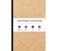 Captains Log Book For Boat Owners To Keep Track Of Each Trip And Maintenance