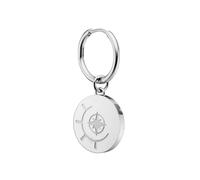 Captena Drogue Boucle d'oreille Unique Acier inoxydable DU40002 - Homme - Acier inoxydable