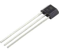 Capteur à effet Hall TRU COMPONENTS AH3144EUA 1424999 4.5 - 24 V/DC Plage de mesure: +0.005 - +0.022 T TO-92