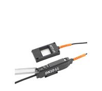 Capteur à fibre optique de type fenêtre 12-24 V CC 0,3 mm, interrupteur de détection haute précision for l'automatisation industrielle(20MM NPN Amplifier)