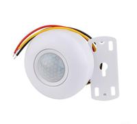 Capteur automatique pour interrupteur de lumière - Portée : 5-8 m | Capacité de charge de 1000 W, compatible avec LED, ampoules à incandescence, ventilateurs, large application
