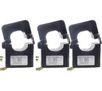 Capteur,capteur De Bobine à Noyau Fendu à Structure De Joint Instantané 3pcs, Capteur De Courant Kct-36, Mini 100a 200a 250a 300a 400a 500a 600a Cts (Couleur : 3pcs 500a) (, 3pcs 500a