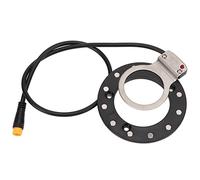 Capteur d’assistance pour vélo électrique à double capteur à effet Hall et 12 aimants, capteur d’assistance au pédalage à haute sensibilité pour le pédalier droit des e-bikes, (Grand trou 2,4 X 3,7 X
