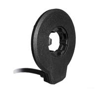 Capteur d'aide à la pédale de vélo électrique Double Hall PAS - Avec 12 aimants F-12L Capteur de vitesse pour kit de conversion de vélo électrique - Installation sur le côté gauche en alliage