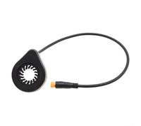 Capteur d'aide à la pédale de vélo électrique, léger, 12 aimants, double capteur PAS, accessoire de modification de pédale d'assistance pour vélo électrique, compatible avec la plupart des vélos